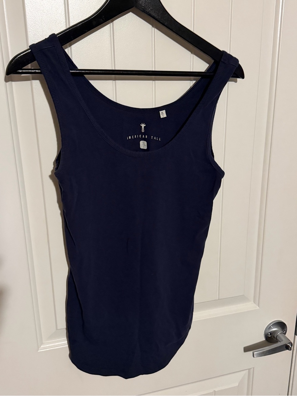 American Eagle Scoop Neck Navy Tank Top